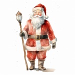 Christmas Santa Claus Art