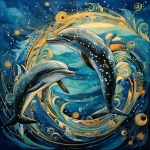 Dolphin Art Print