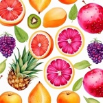 Assorted Fruit Pattern