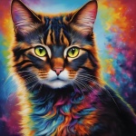 Cat Animal Art Illustration