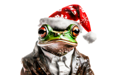 Christmas Day, Funny Frog