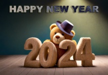 New Year 2024, Teddy Bear