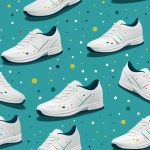 Pattern Tennis Shoes Seamless
