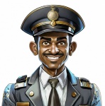 Person, Police Officer, Cartoon