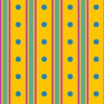 Dots Stripes Seamless Pattern