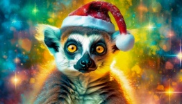 Ring-tailed Lemur, Christmas
