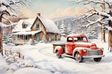 Vintage Christmas Art