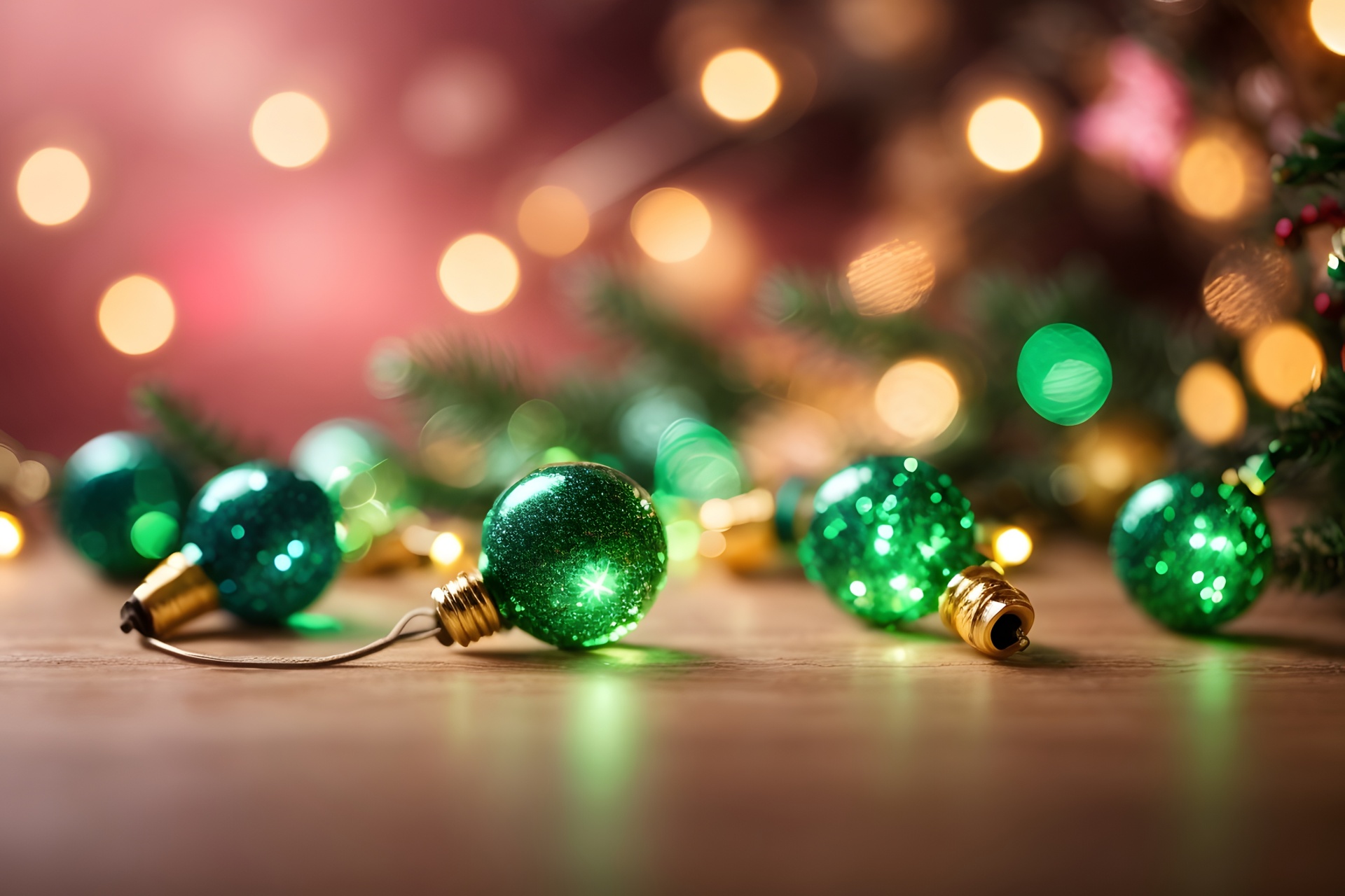 Christmas Lights Free Stock Photo - Public Domain Pictures