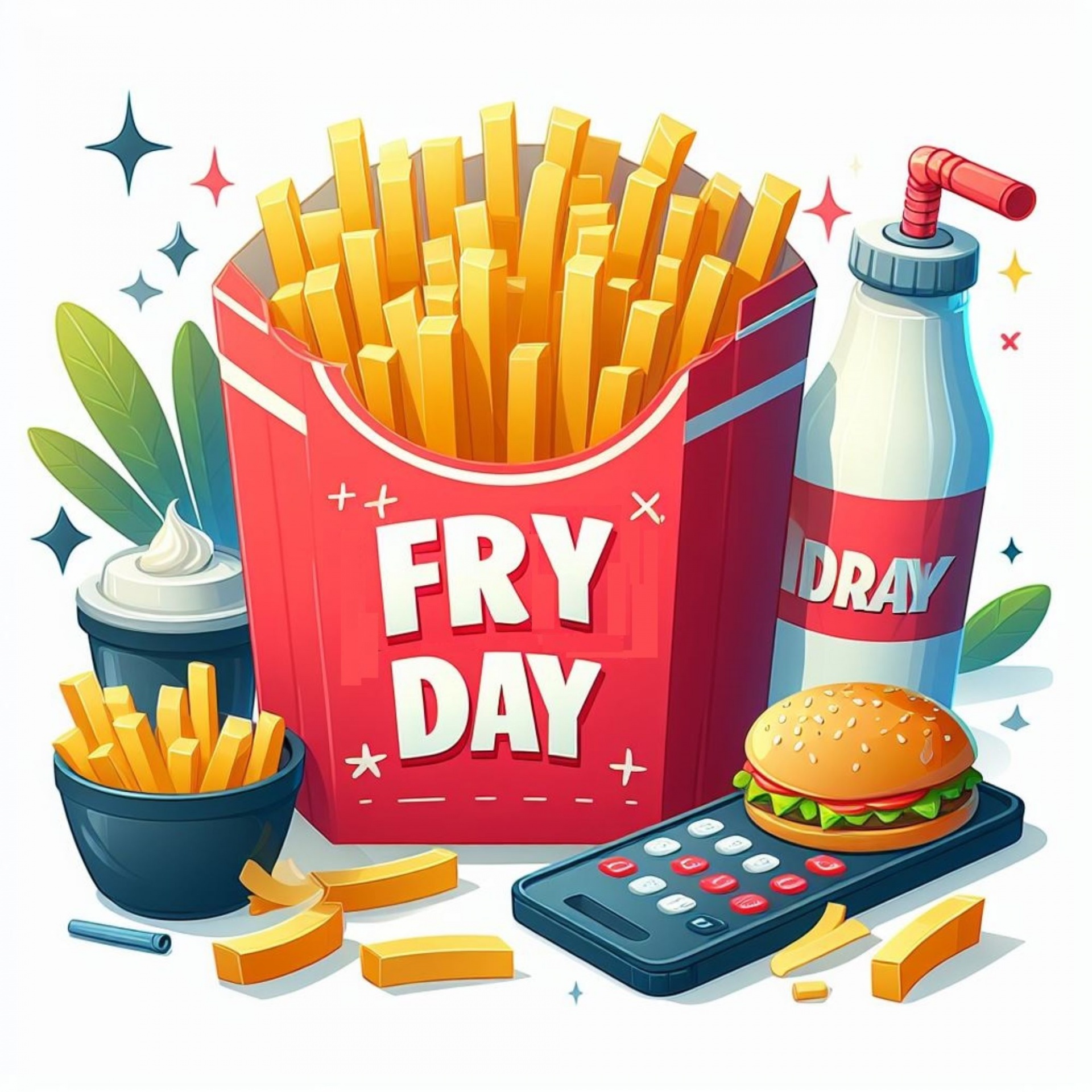 Fry Day Fun Design Free Stock Photo - Public Domain Pictures