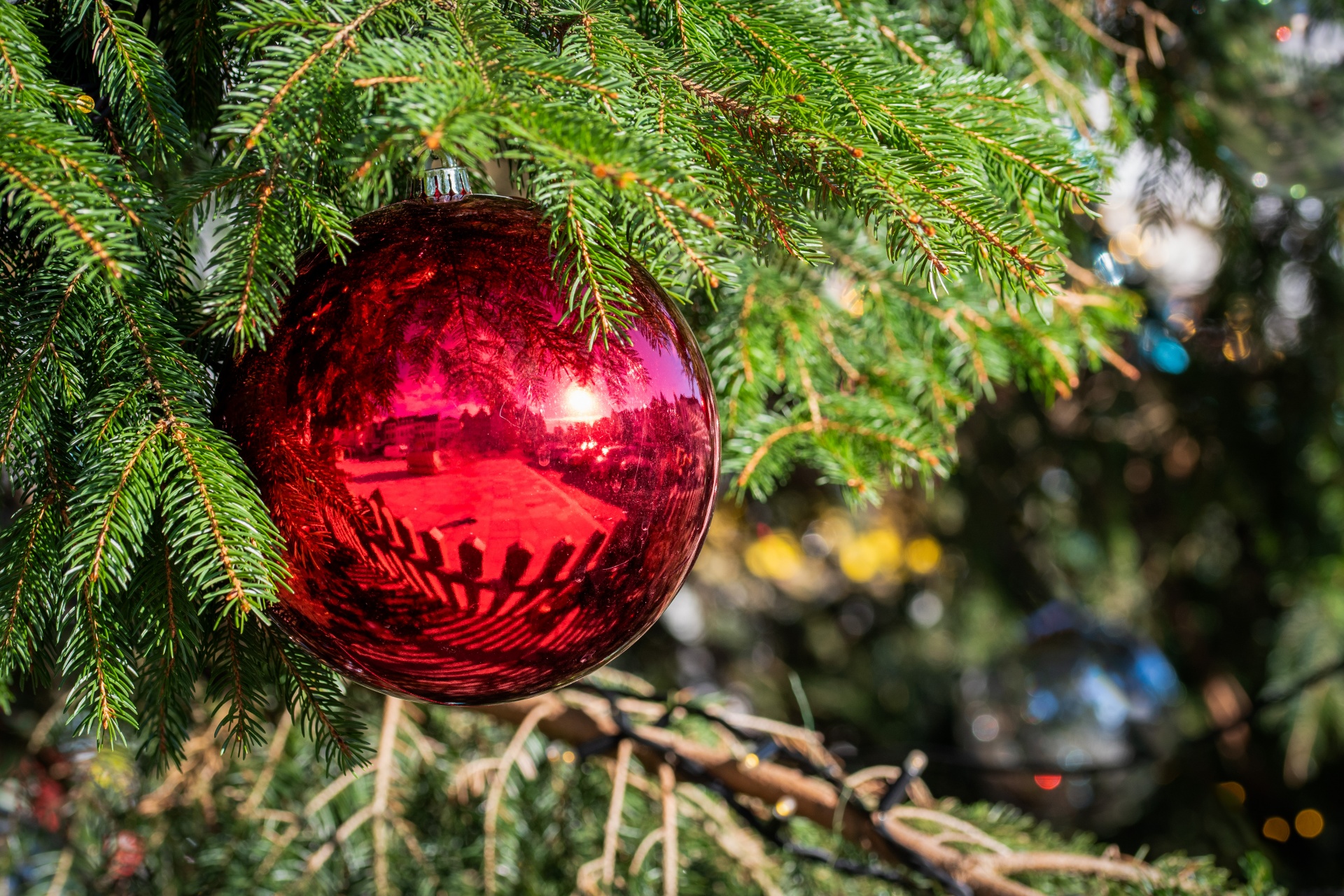 Christmas Ball Decorations Free Stock Photo - Public Domain Pictures