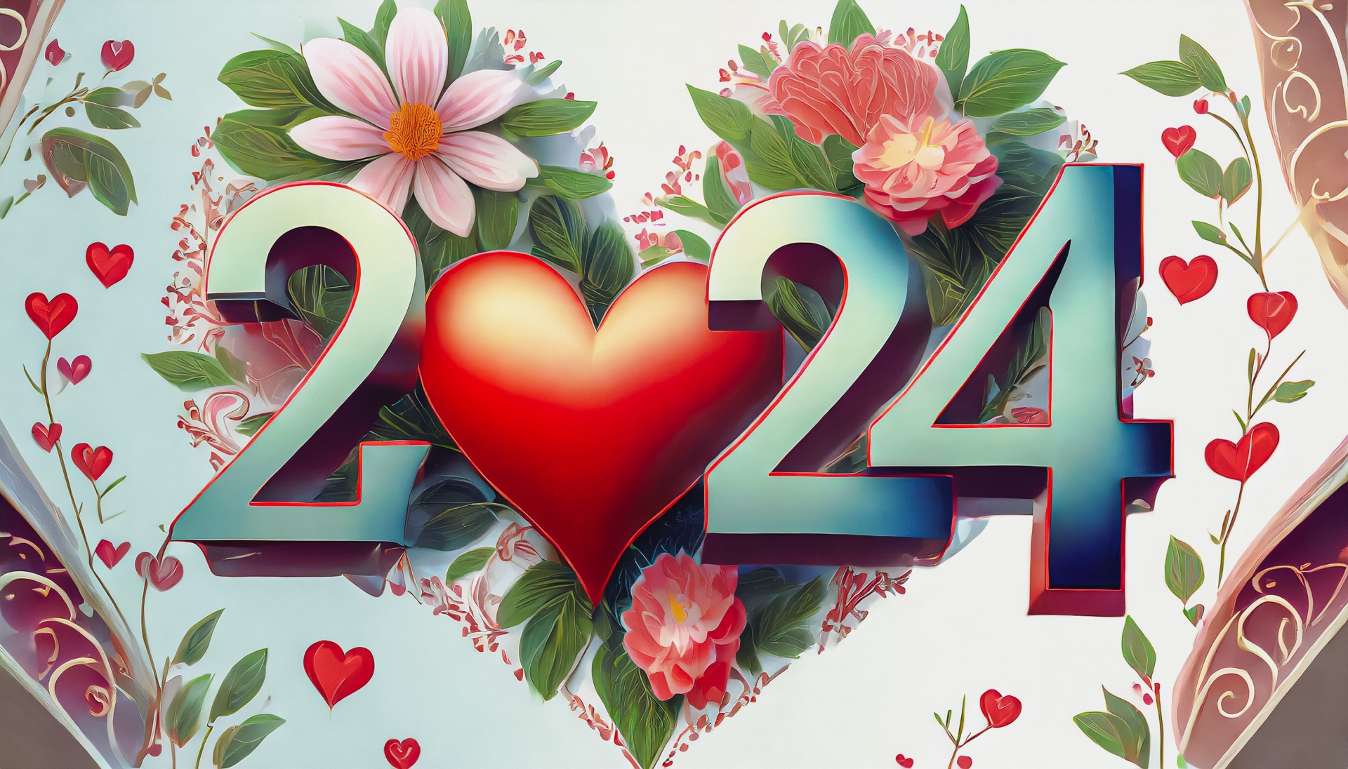 New Year 2024, Greeting Card Free Stock Photo Public Domain Pictures
