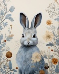 Easter Bunny Rabbit Art Print