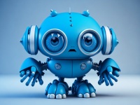 Funny Robotic Monster