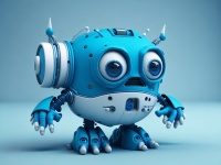 Funny Robotic Monster