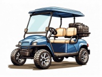Golf Cart Art