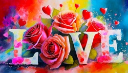 Illustration, Love, Valentine