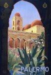Palermo Italy Travel Poster