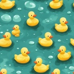 Rubber Duck Pattern Seamless