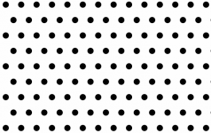 Small Black Color Polka Dots