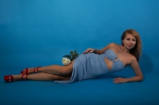 Woman, Model, Posing, Long Dress