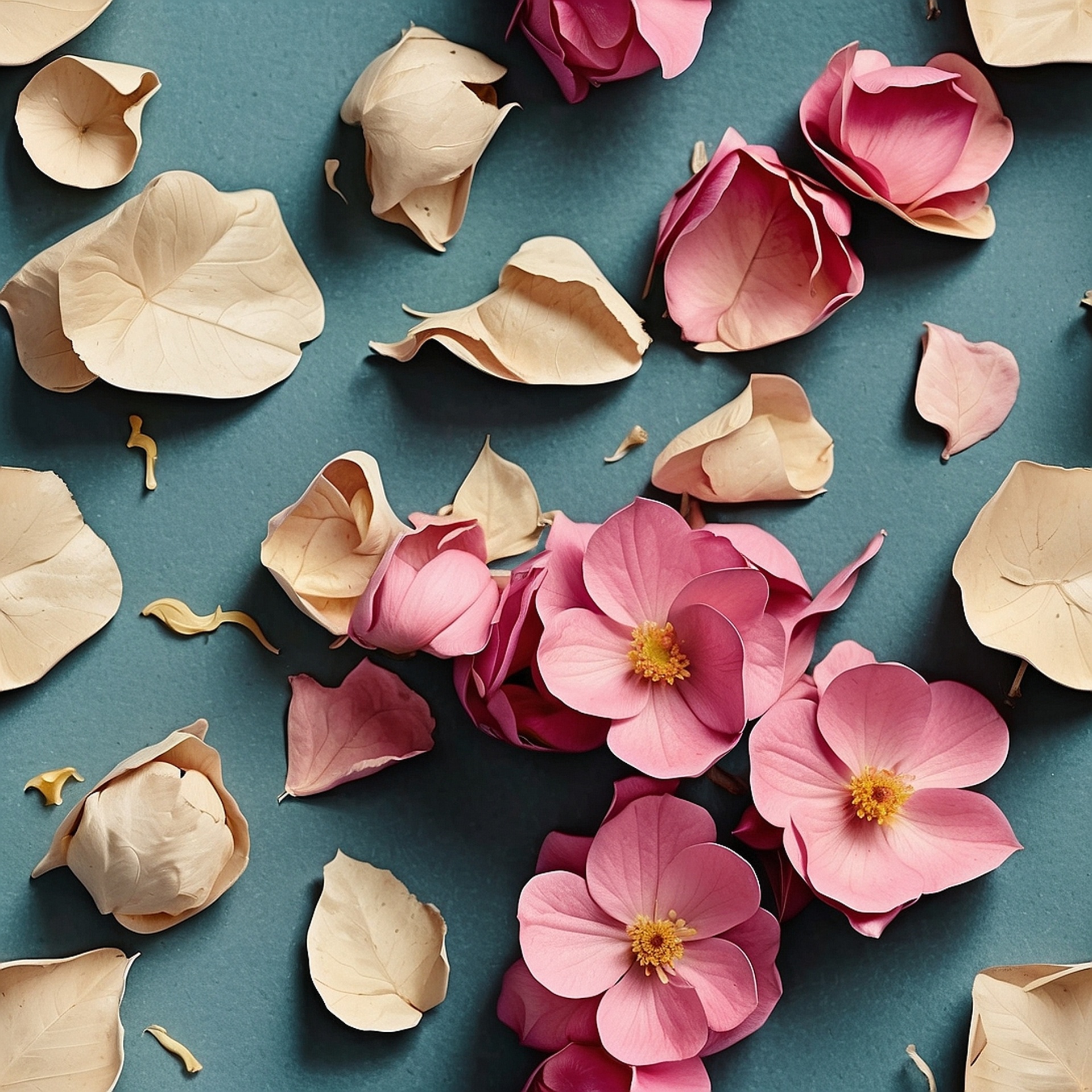 Seamless Flower Petals Free Stock Photo Public Domain Pictures