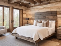 A Light Wooden Bedroom Setting