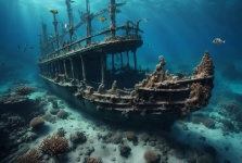 Ancient Sunken Ship