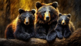Bear Family, Nature