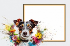 Dog, Jack Russell Terrier, Frame