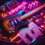 Electric Guitar Illustration