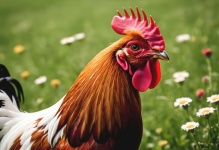 Rooster Chicken Portrait