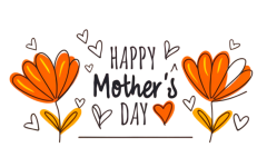 Happy Mothers Day Illustration