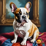 Dog French Bulldog Art