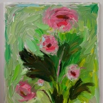 Spring Flower Oil Painting Art