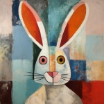 Contemporary Easter Bunny Rabbit