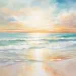 Ocean Seascape Painting Art