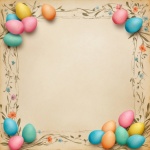 Easter Egg Paper Card Template