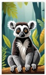 Lemur Illustration