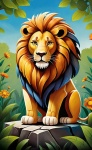 Lion Illustration