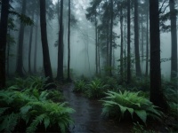 Mist In The Forest