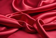 Satin Rose Red Fabric Background
