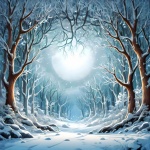 The Magical Winter Forest A401
