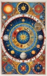 Vintage Astrology Illustration