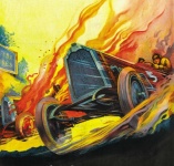 Vintage Auto Racing Art