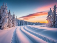 Winter Snow Landscape Nature