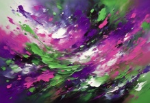Abstract Painting Art Background