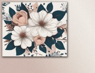 Artistic Floral Card