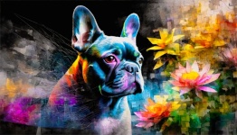 Dog French Bulldog, Animal Portrait