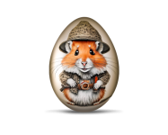Easter Egg, Animal, Hamster, Png