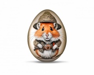 Easter Egg, Animal, Hamster